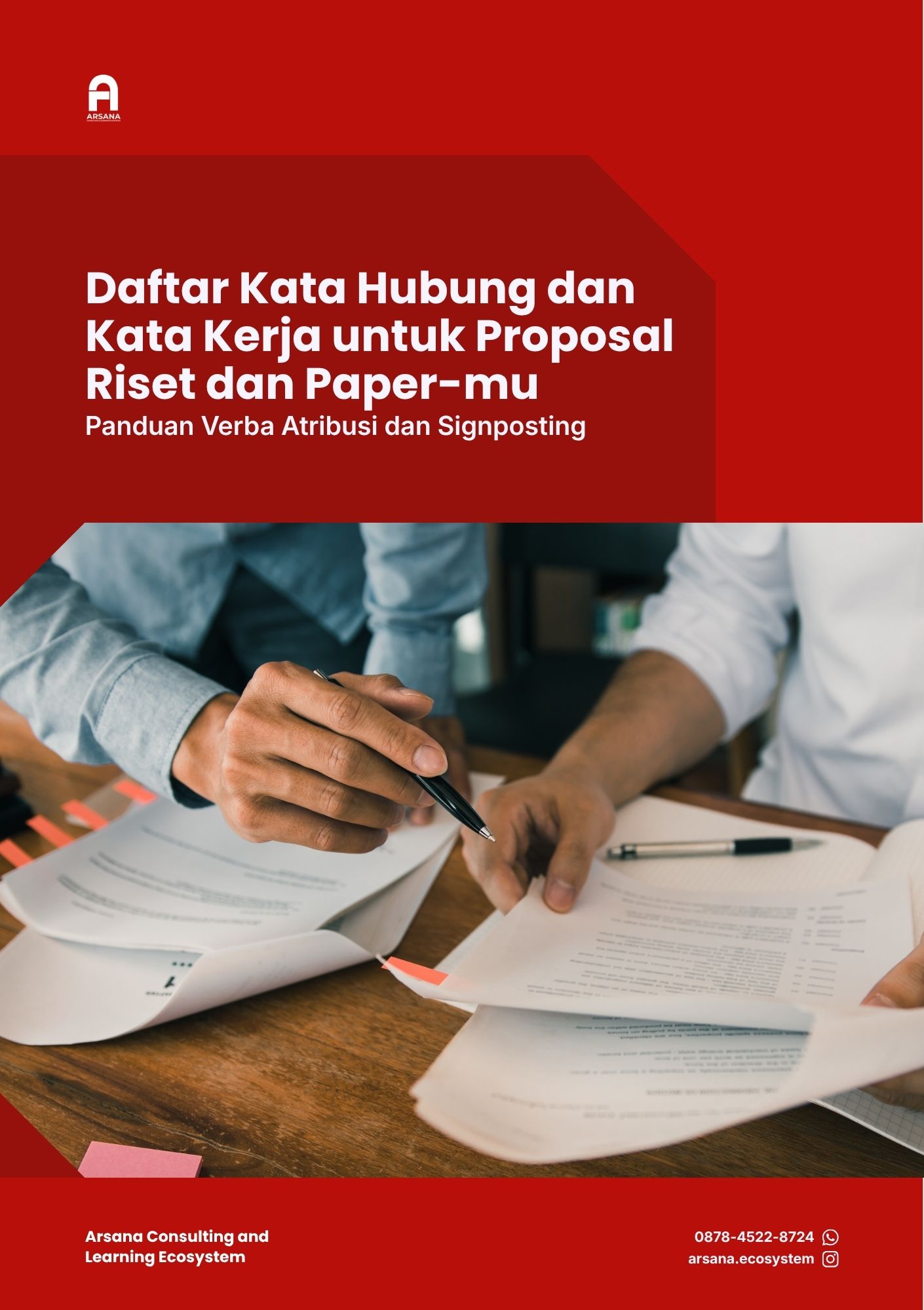 Daftar Kata Hubung dan Kata Kerja untuk Proposal Riset dan Paper-mu