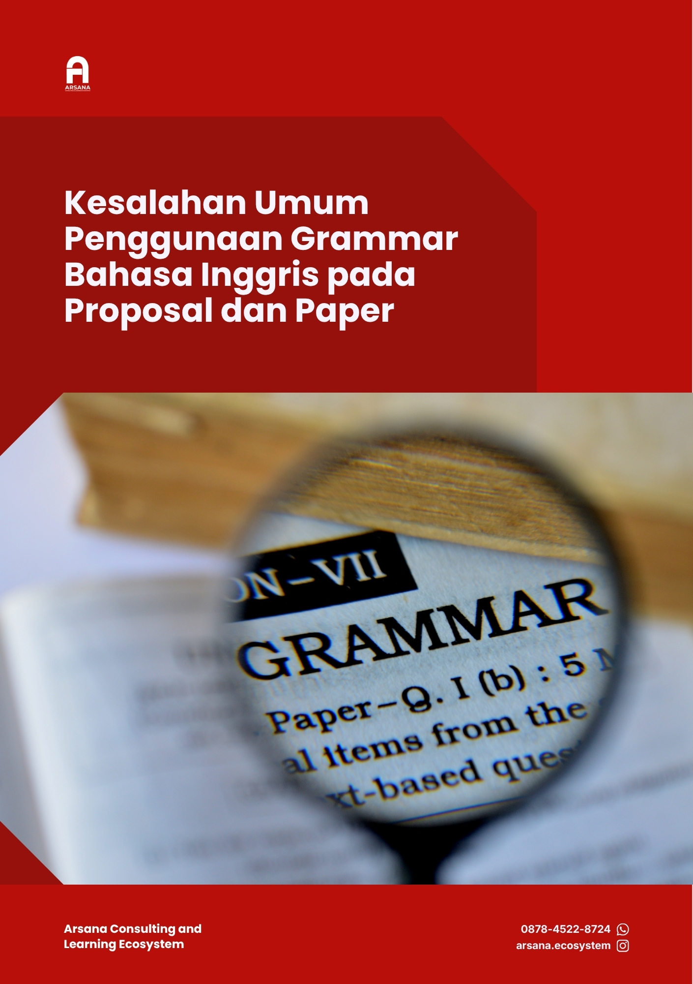 Kesalahan Umum Penggunaan Grammar pada Proposal dan Paper
